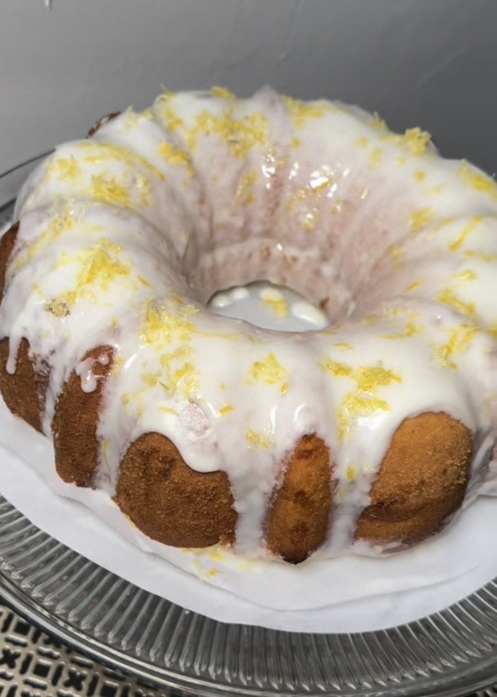 Lemon Luxe Bundt Cake